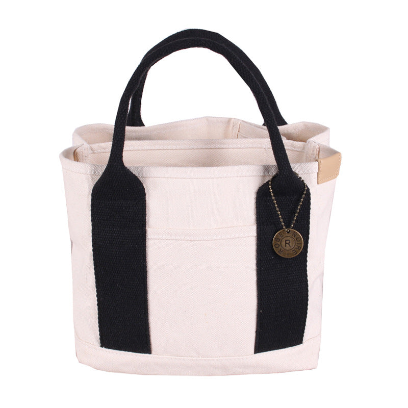 Lotte Premium Canvas Bag Bento Bag Tote Bag 16 Ann Canvas Women's Bag Handbag