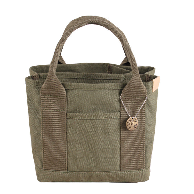 Lotte Premium Canvas Bag Bento Bag Tote Bag 16 Ann Canvas Women's Bag Handbag
